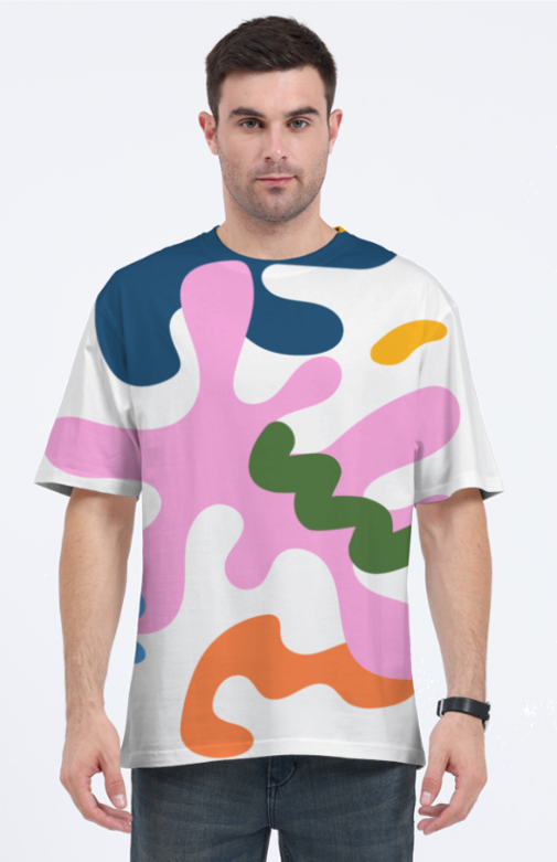 Abstract_Unisex Oversized T-Shirt