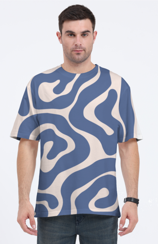 Random & Abstract_Unisex AOP Oversized T-Shirt