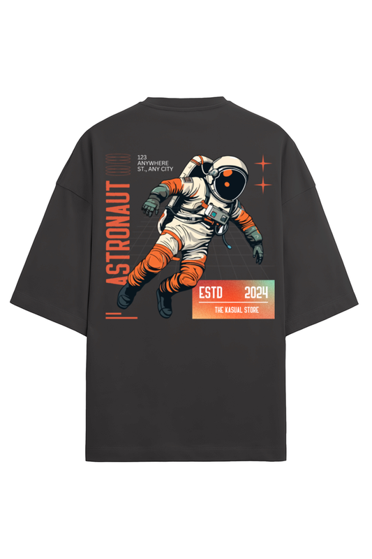 NASA_280 GSM Unisex Terry Oversized T-Shirt