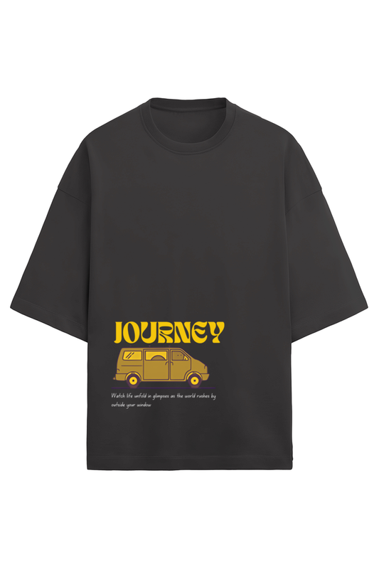 280 GSM The Journey Unisex Terry Oversized T-Shirt