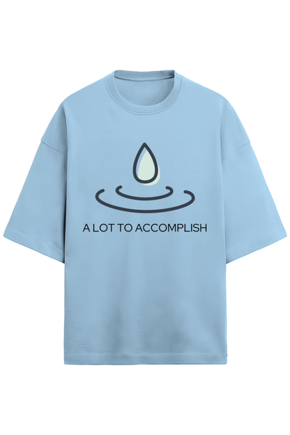 Accomplish_Unisex Terry Oversized T-Shirt