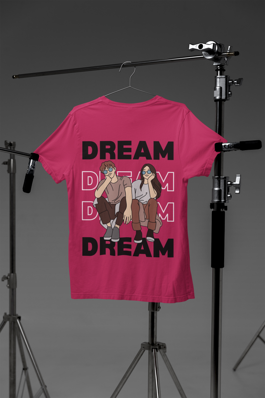 Dreams! Women Round Neck Half Sleeve T-shirt